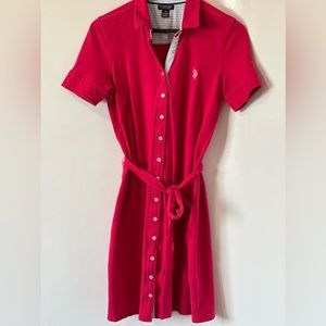 Apolo Everyday Shirt Dress/ Size M / Color Fushsia